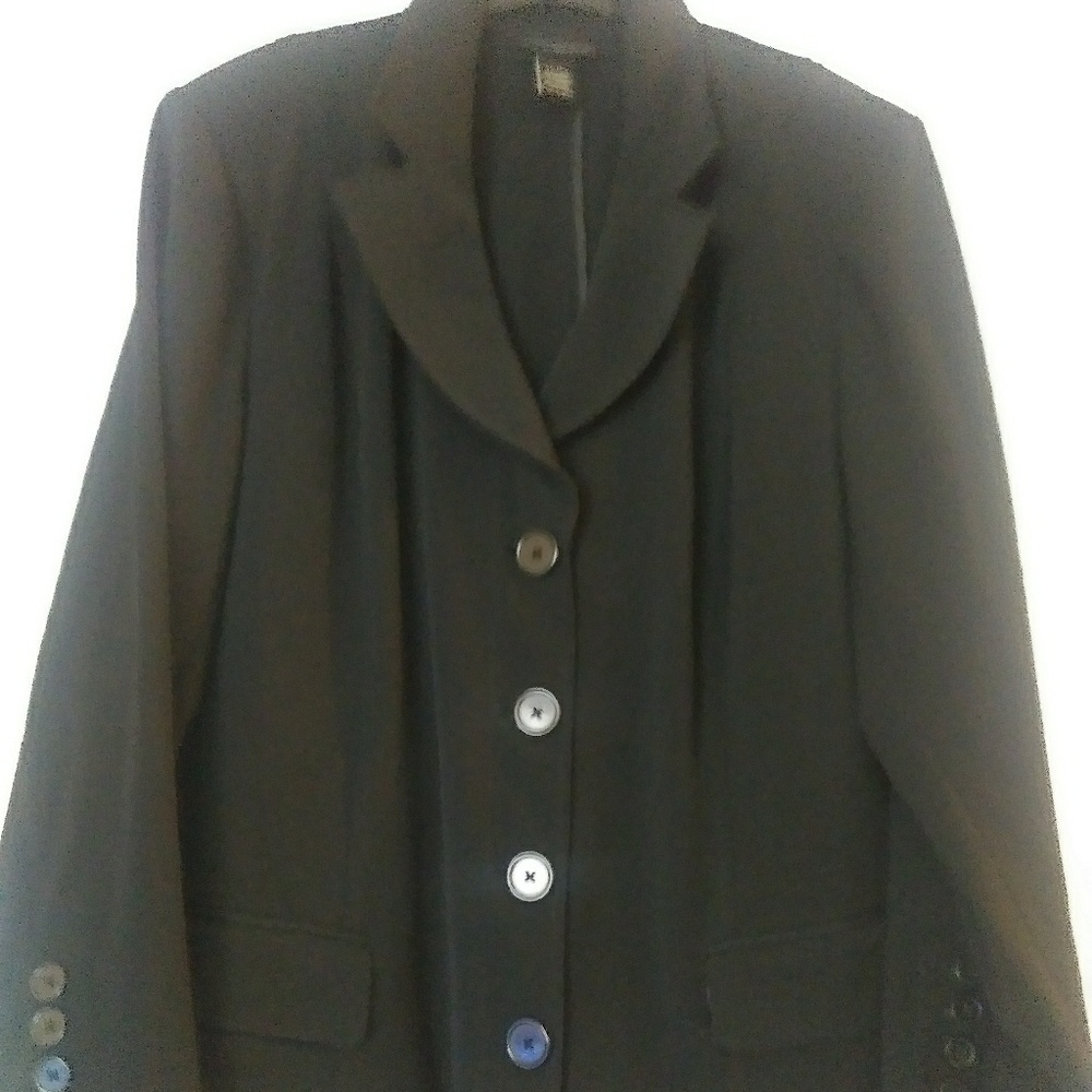 Lane Bryant 22/24w Black Blazer